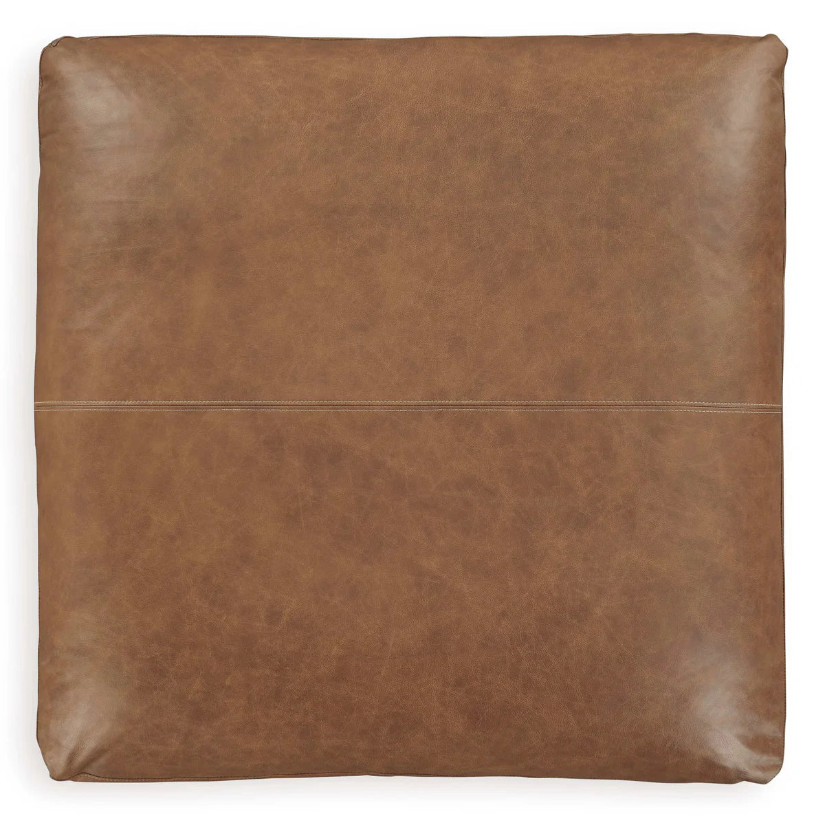 Luxury Brown Leather Modular Sectional 5pc