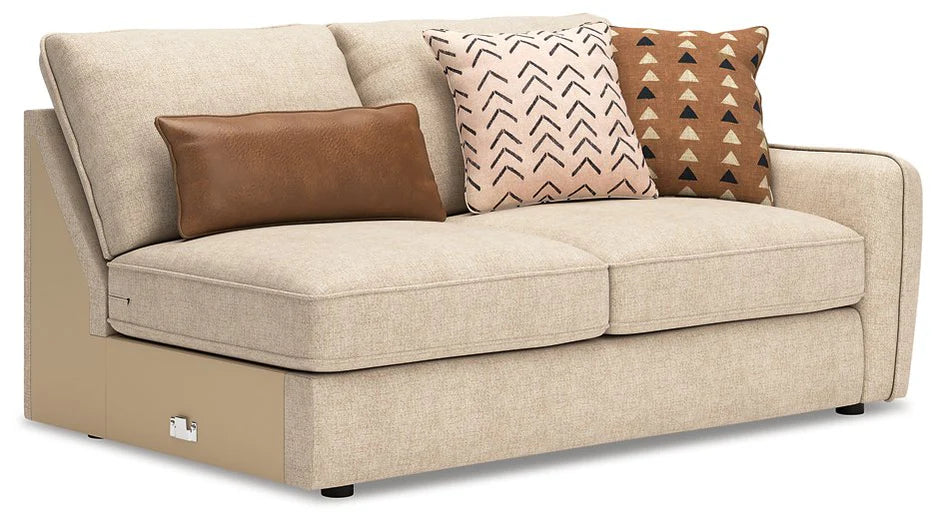 3-pc L-Shape Sectional Sofa Beige