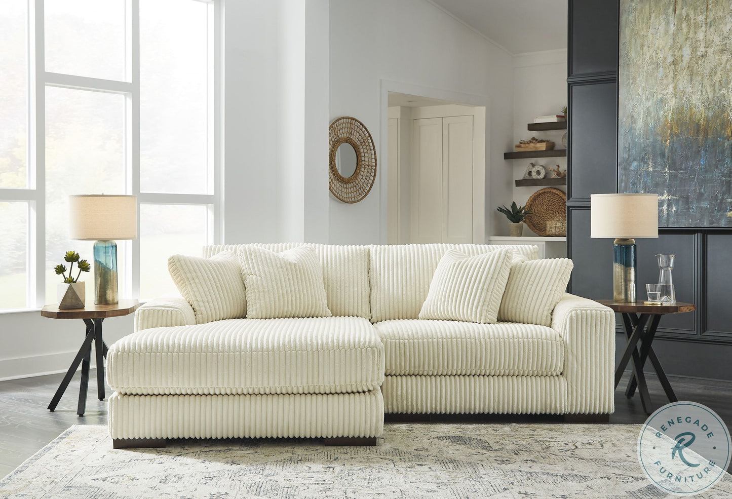 Ashley Lindyn 2-Piece RAF Sectional