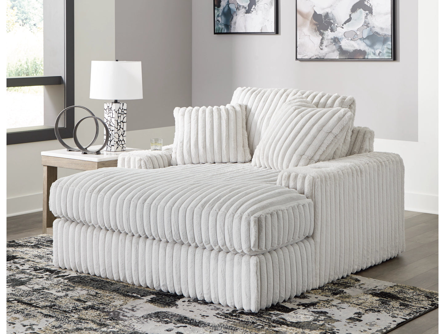 Stupendous Oversized Chaise by Ashley