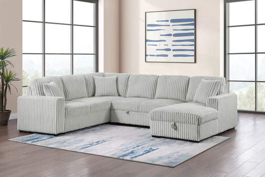 Sleeper Sectional Sofa Storage Chaise