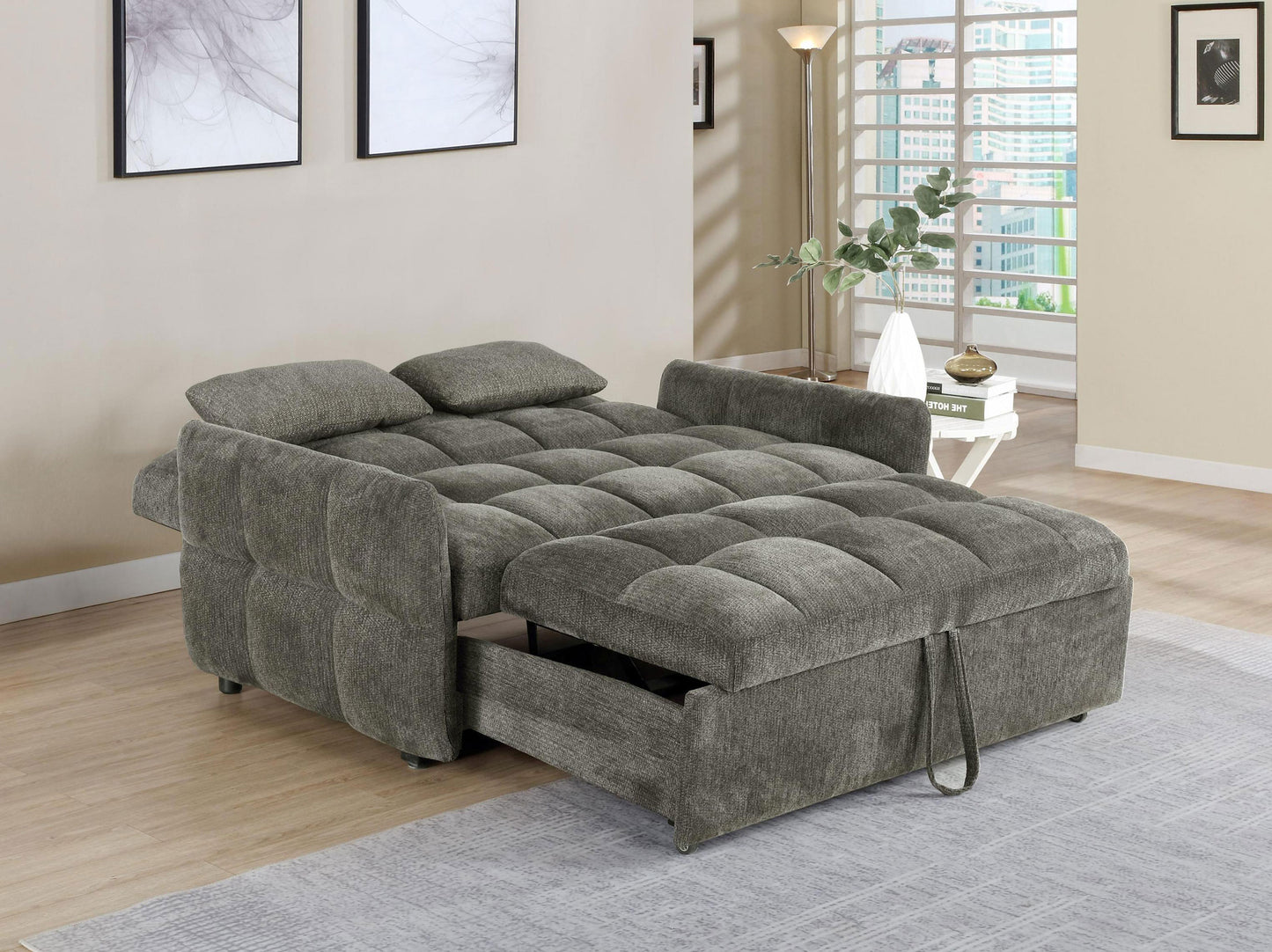 Convertible Sleeper Sofa Bed