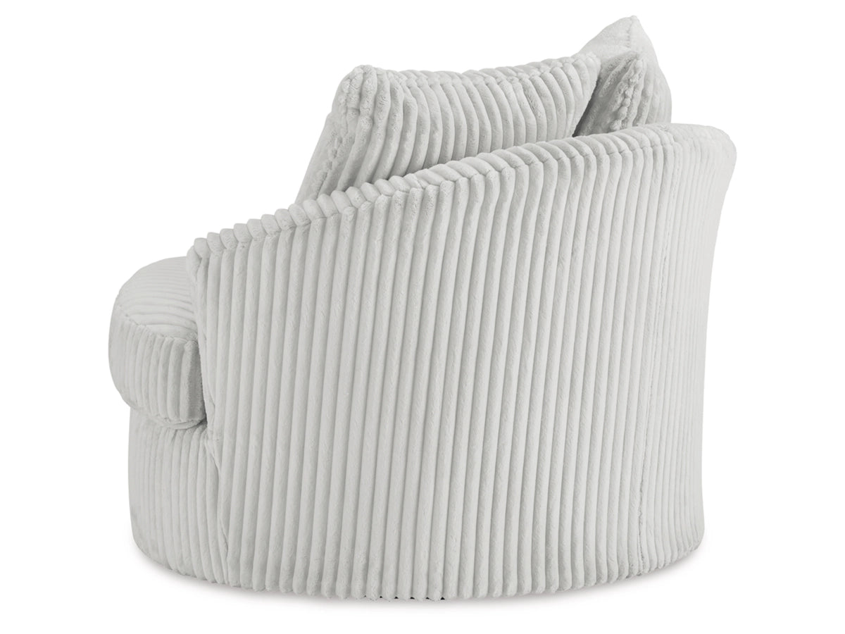 Gramwell Swivel Accent Chair Alloy