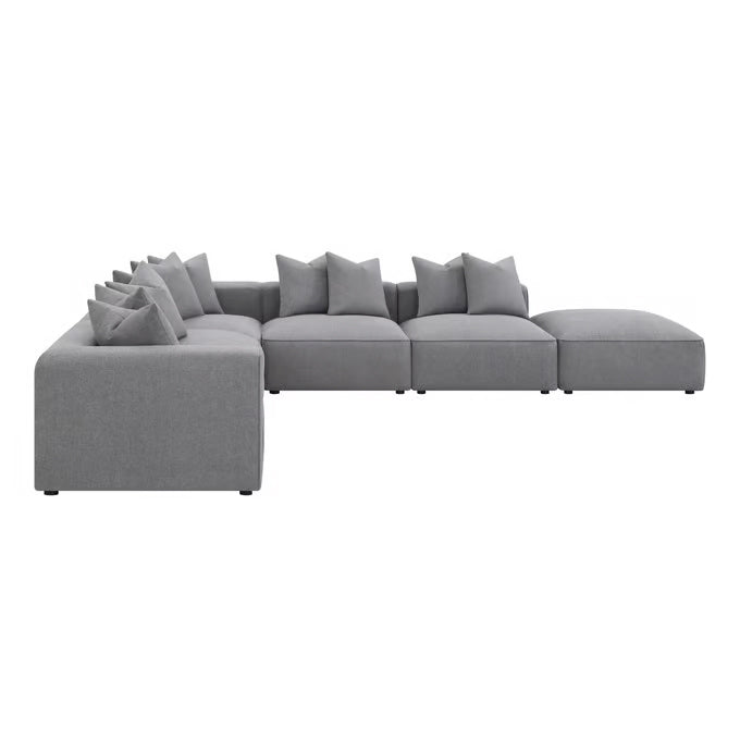 Jennifer Grey 6pc Tight Seat Modular Sectional