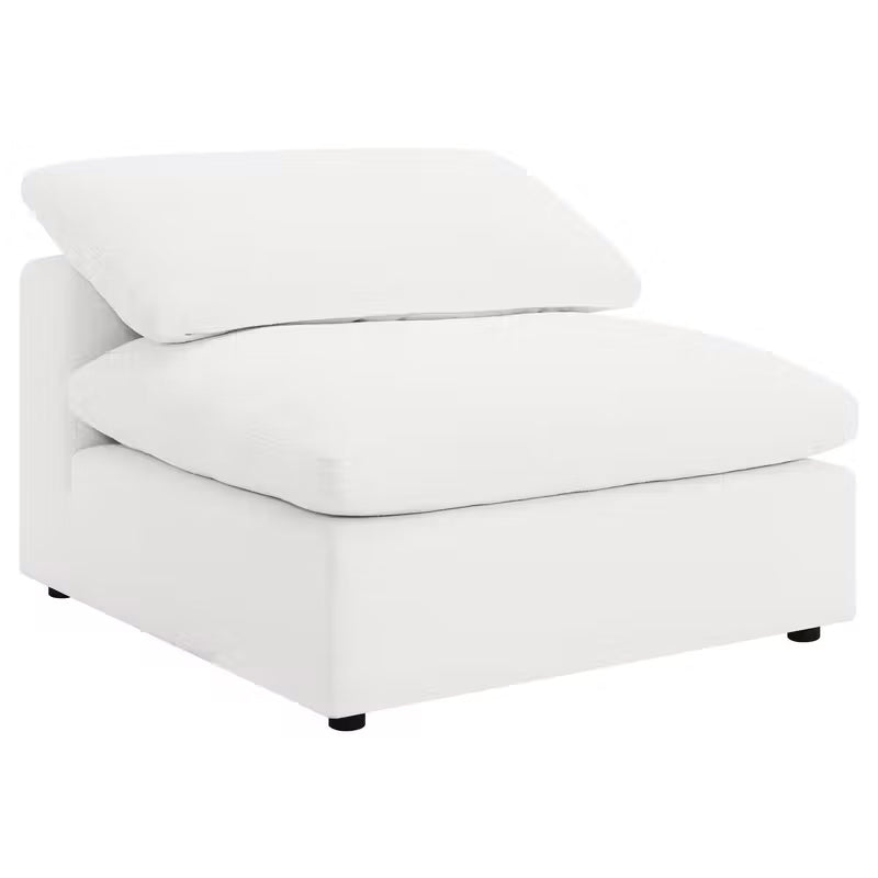 Raleigh 4-piece Boucle Upholstered Modular Sectional Ivory